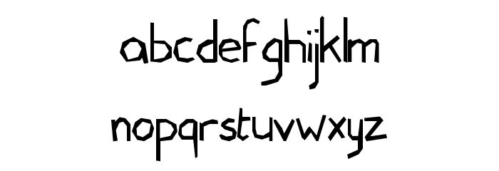 edcom Font LOWERCASE