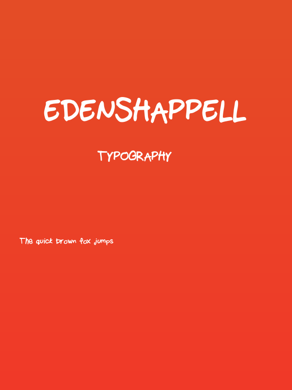 edenshappell Poster