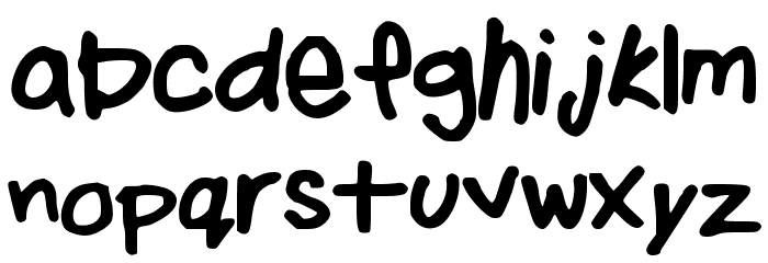 edenshappell Font LOWERCASE