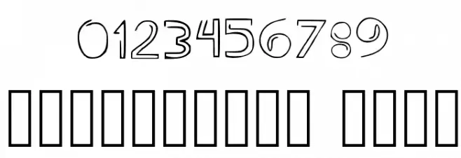 eder Medium Font OTHER CHARS