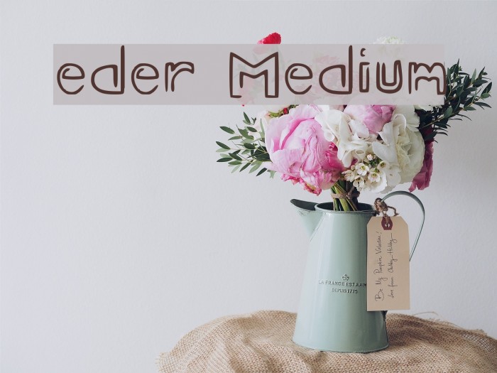 eder Medium Example 3