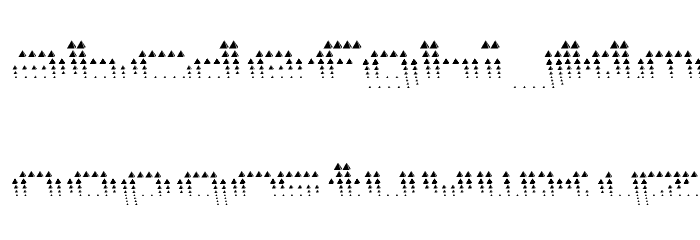 edgarpiramide Font LOWERCASE