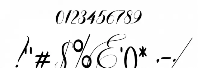 edore Font OTHER CHARS