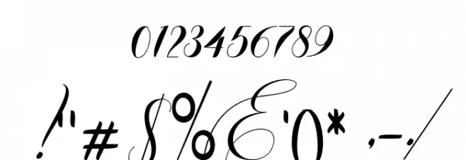 edore Font OTHER CHARS