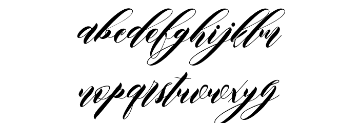edore Font LOWERCASE