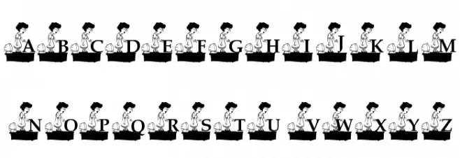 EEK!_KG Schriftart Groß