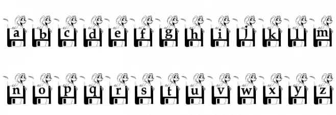 EEK!_KG Fuentes MINÚSCULAS