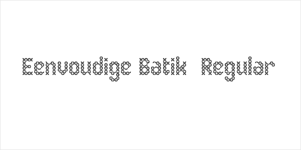 Eenvoudige Batik  Regular Logo