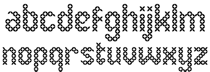 Eenvoudige Batik Regular Font LOWERCASE