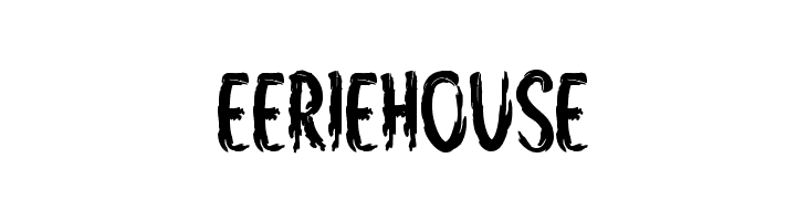 Eerie House  नि: शुल्क फ़ॉन्ट्स डाउनलोड