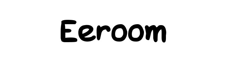 Eeroom Font