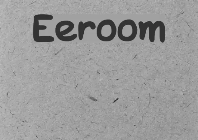 Eeroom Font examples