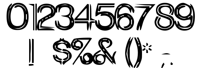 Eeviac Font OTHER CHARS