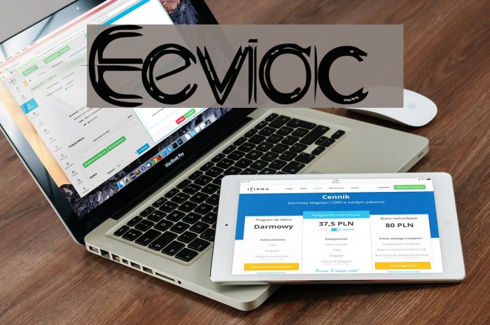 Eeviac Font examples