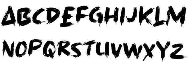 eEZ WIN Font Litere mari