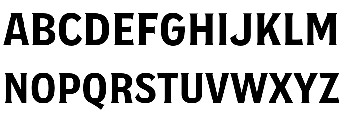 EFCO Overhold DEMO Font LOWERCASE