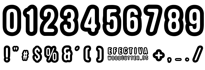 EFECTIVA Font OTHER CHARS
