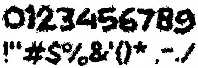 EFEK JERA Font OTHER CHARS