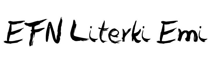 EFN Literki Emi  لخطوط تنزيل