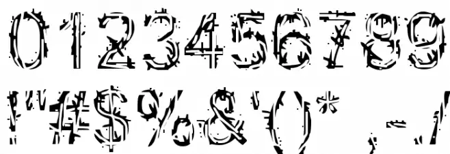 EFN Mazajcar Font OTHER CHARS