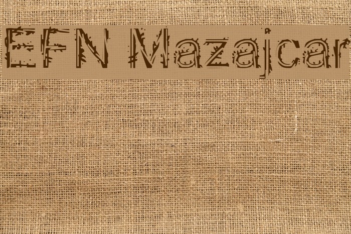 EFN Mazajcar Example 2
