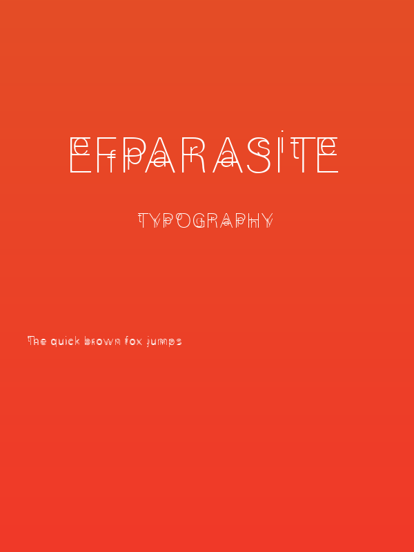 EfParasite Poster