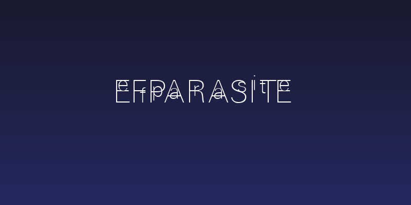 EfParasite Social Header