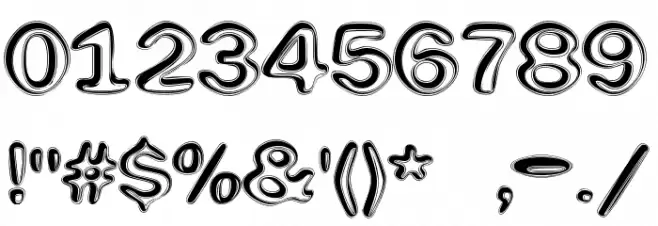 Efentine Font OTHER CHARS