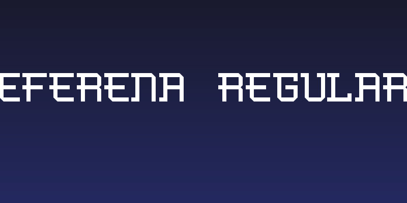 Eferena Regular Social Header