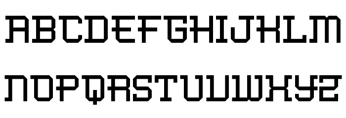 Eferena Regular Font LOWERCASE