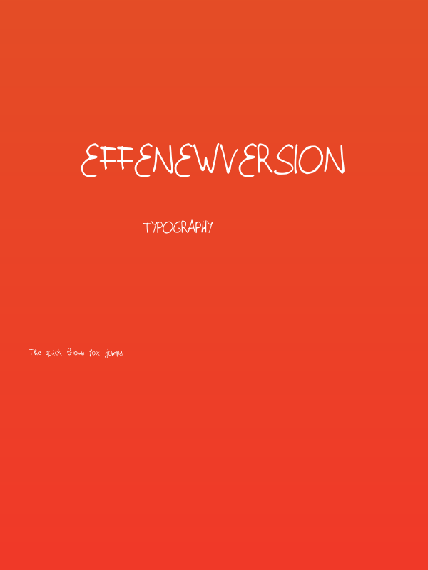 EffeNewVersion Poster