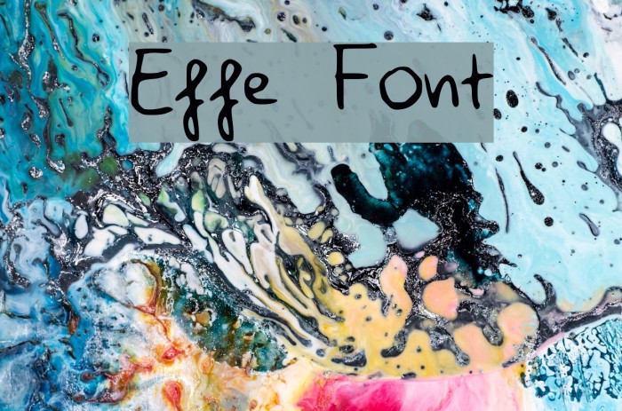 Effe Font examples