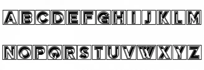 Effect Capitals Regular Polices MAJUSCULES