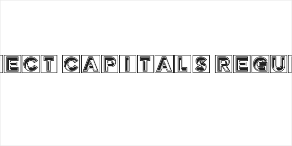 Effect Capitals Regular Logo