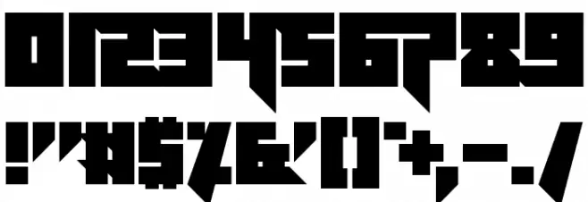 Effective Power Font OTHER CHARS