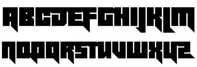 Effective Power Schriftart Groß