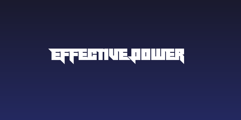 Effective Power Social Header