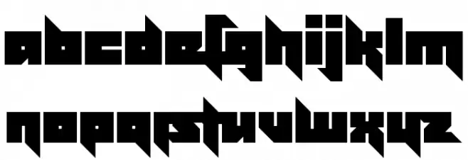 Effective Power Font LOWERCASE