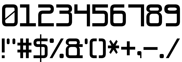 Effective Way 7 Font OTHER CHARS