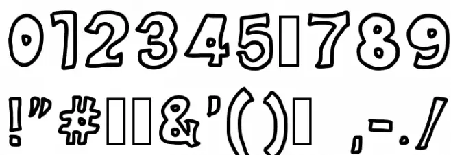 Effective Font OTHER CHARS