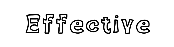 Effective  免费字体下载