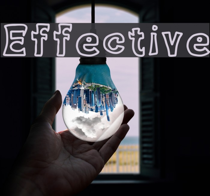 Effective Font examples