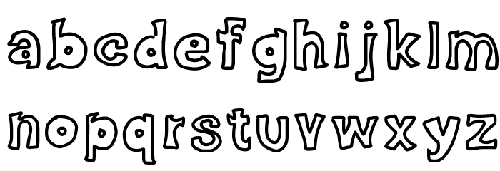Effective Font LOWERCASE
