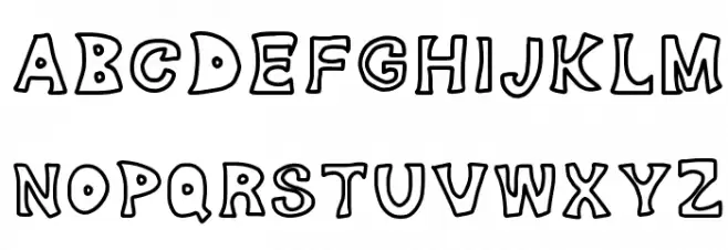 Effective Font Litere mari