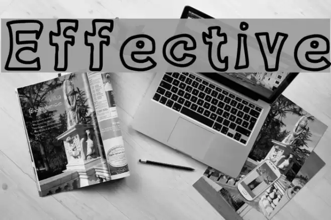 Effective Font examples