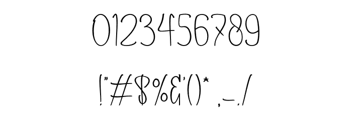 Effendi Font OTHER CHARS