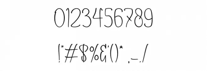 Effendi Font OTHER CHARS