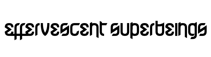 Effervescent Superbeings  Descarca Fonturi Gratis