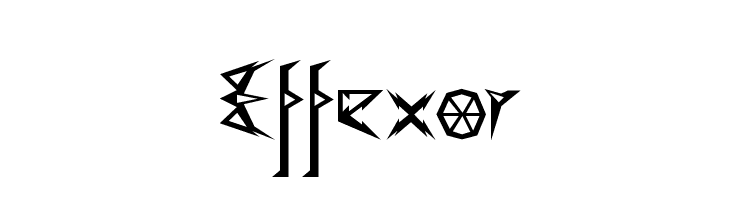 Effexor  Frei Schriftart Herunterladen