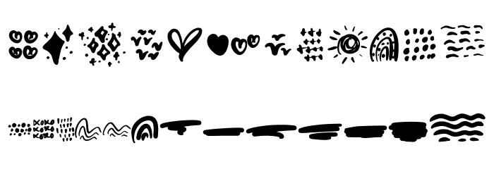 Effingham Extra Font OTHER CHARS